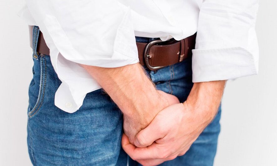 Leistenschmerzen bei Prostatitis
